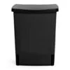 Brabantia 10 Litre Built-In Kitchen Cupboard Bin - Black -Kitchen Supplies Store 8422680 R Z001A