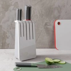 Joseph Joseph Duo 5 Piece Knife Block Set - Multicoloured -Kitchen Supplies Store 8490454 R Z002C