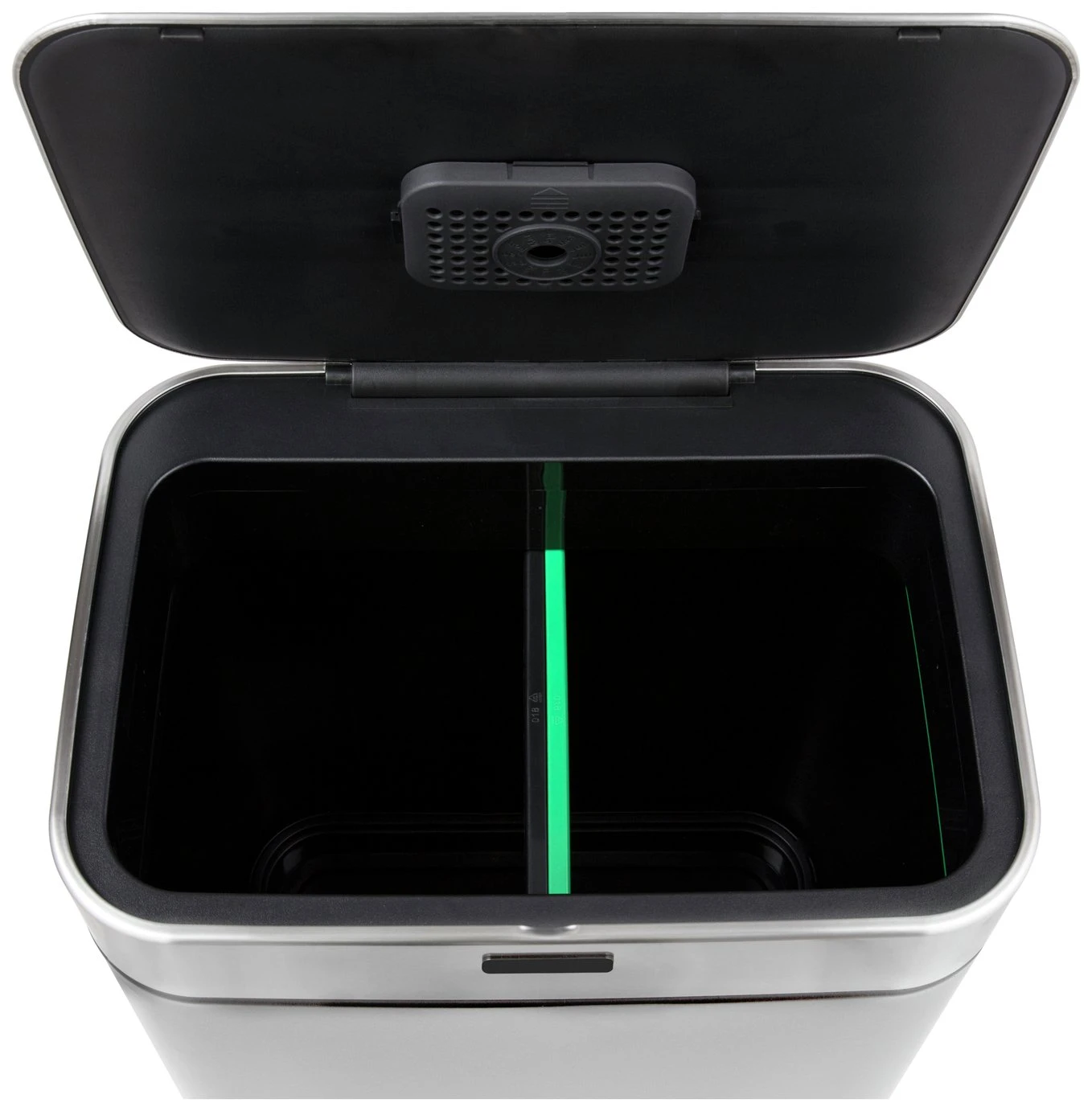 Tower 60 Litre Recycling Sensor Bin - Black 6 Tower 60 Litre Recycling Sensor Bin - Black - Image 4