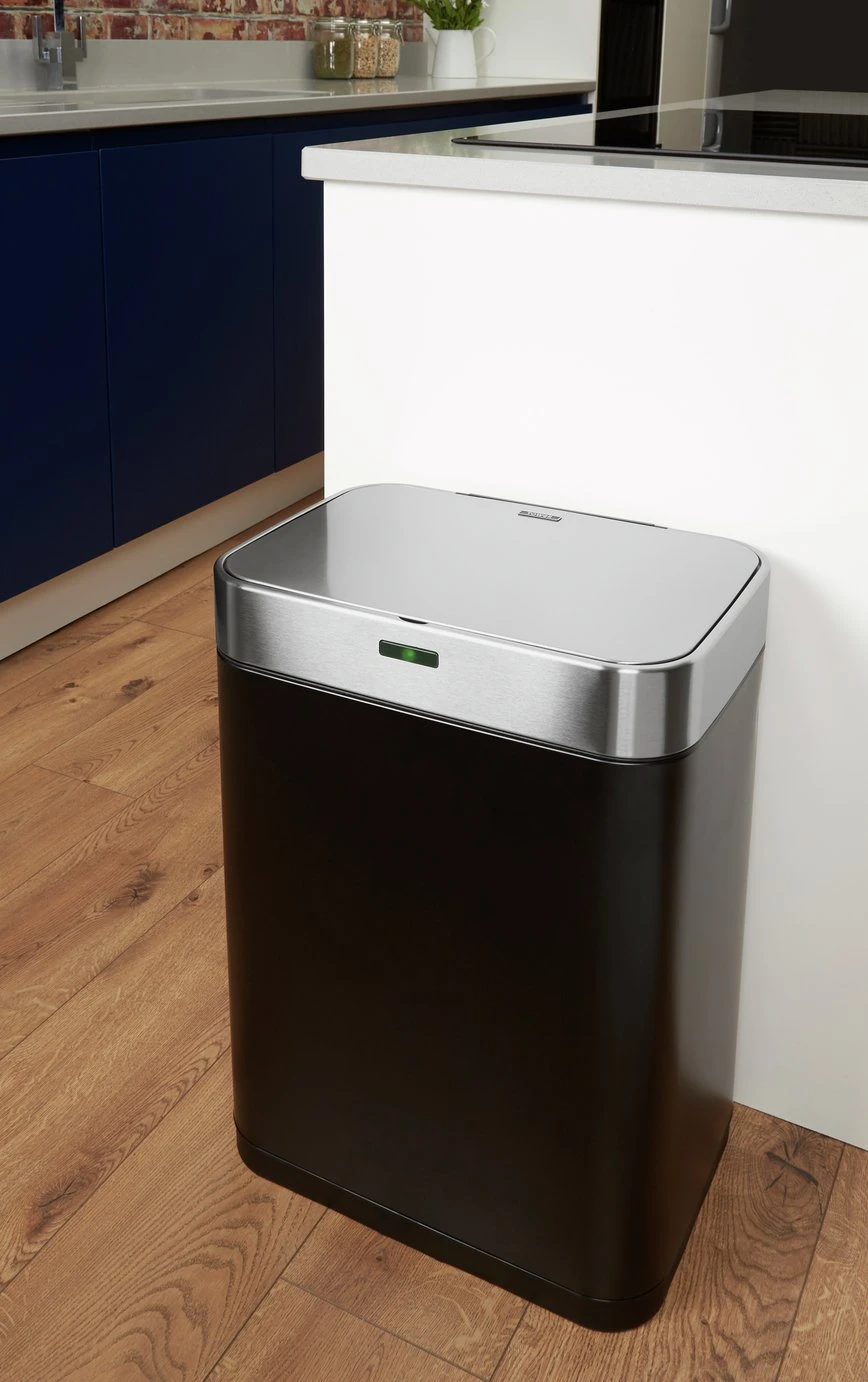 Tower 60 Litre Recycling Sensor Bin - Black 9 Tower 60 Litre Recycling Sensor Bin - Black - Image 7