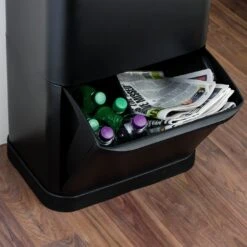 Tower 70 Litre Recycling Sensor Bin - Black -Kitchen Supplies Store 8846819 R Z008A