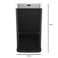 Tower 70 Litre Recycling Sensor Bin - Black -Kitchen Supplies Store 8846819 R Z020A