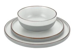 Habitat Loft Living Speckle 12 Piece Dinner Set - Grey -Kitchen Supplies Store 8864846 R Z002A