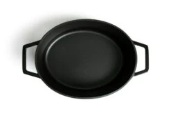 Habitat 3.6 Litre Cast Aluminium Casserole Dish - Black -Kitchen Supplies Store 8884417 R Z002A