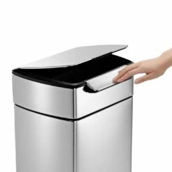 Simplehuman 30 Litre Touch Bar Stainless Steel Bin -Kitchen Supplies Store 9165465 R Z004A