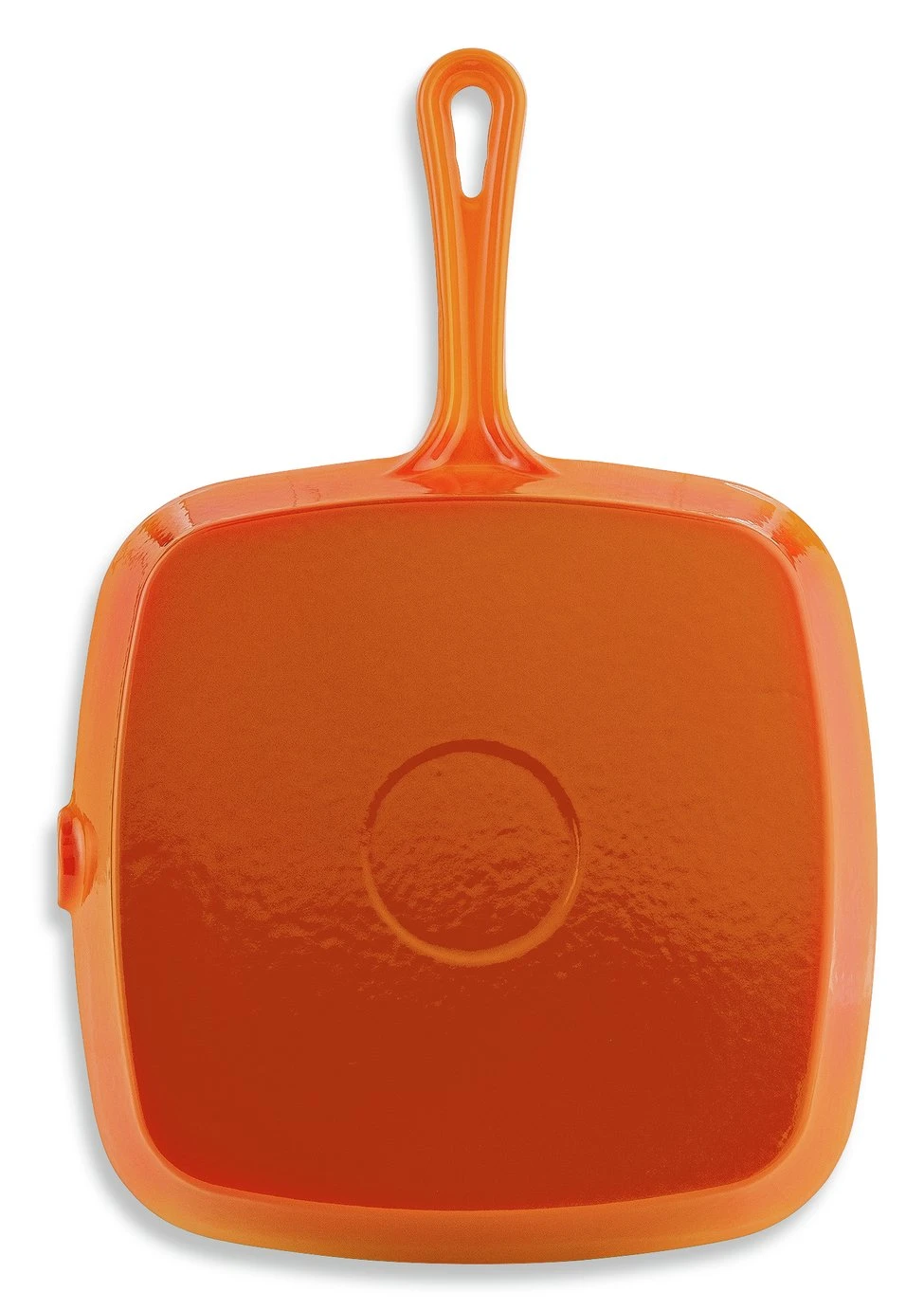 Habitat 23cm Cast Iron Griddle Pan - Orange 6 Habitat 23cm Cast Iron Griddle Pan - Orange - Image 4