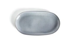 Habitat Evora Stoneware Serving Platter - Blue -Kitchen Supplies Store 9203671 R Z004A