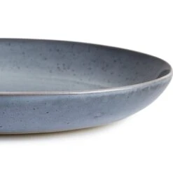 Habitat Evora Stoneware Serving Platter - Blue -Kitchen Supplies Store 9203671 R Z006A