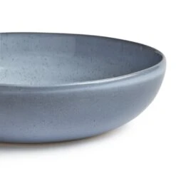 Habitat Evora Stoneware Serving Bowl - Blue -Kitchen Supplies Store 9204216 R Z002A