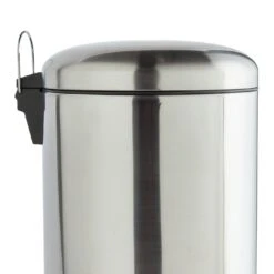 Habitat 30 Litre Domed Pedal Bin - Silver -Kitchen Supplies Store 9210987 R Z004A