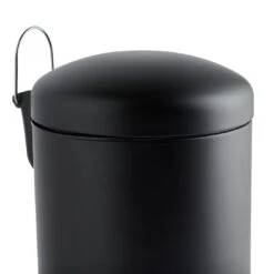 Habitat 12 Litre Domed Pedal Bin - Black -Kitchen Supplies Store 9212772 R Z004A