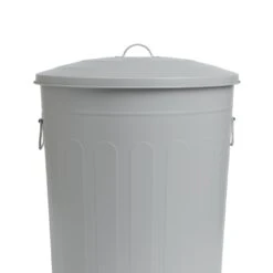 Habitat 49 Litre Trash Can Waste Bin - Grey -Kitchen Supplies Store 9212961 R Z004A
