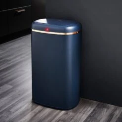 Tower 58 Liter Cavaletto Sensor Bin - Blue -Kitchen Supplies Store 9308916 R Z005A