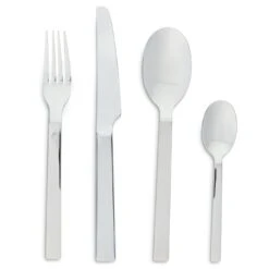 Habitat Addison 16 Piece Stainless Steel Cutlery Set Mirror