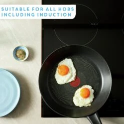 Tefal Jamie Oliver 24cm Non Stick Stainless Steel Frying Pan -Kitchen Supplies Store 9336373 R Z006A