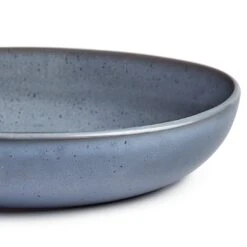 Habitat Evora 4 Piece Stoneware Pasta Bowls - Blue -Kitchen Supplies Store 9358650 R Z004A