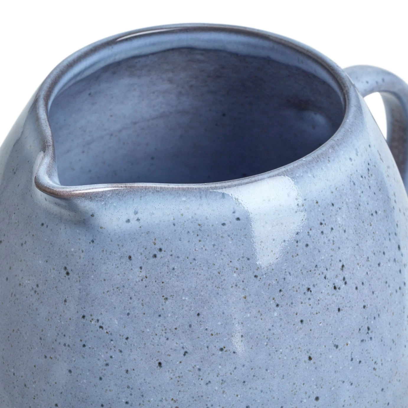 Habitat Evora Stoneware Jug - Blue 5 Habitat Evora Stoneware Jug - Blue - Image 3