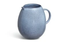 Habitat Evora Stoneware Jug - Blue 10 Habitat Evora Stoneware Jug - Blue -Kitchen Supplies Store 9372681 R Z003A