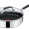 Tefal Jamie Oliver 25cm Non Stick Stainless Steel Saute Pan -Kitchen Supplies Store 9409217 R Z001A
