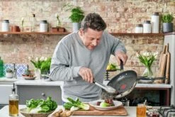Tefal Jamie Oliver 25cm Non Stick Stainless Steel Saute Pan 19 Tefal Jamie Oliver 25cm Non Stick Stainless Steel Saute Pan -Kitchen Supplies Store 9409217 R Z009A
