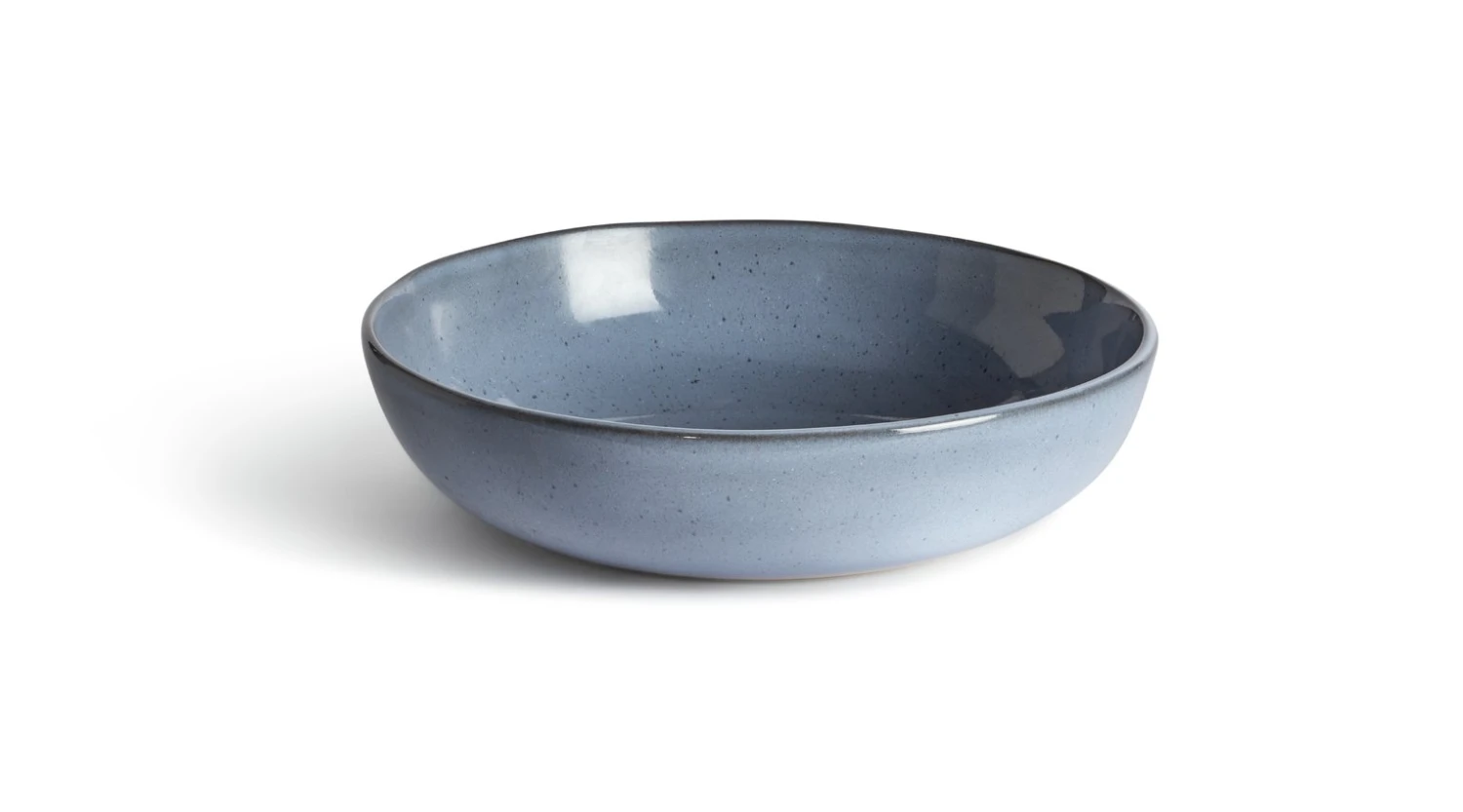 Habitat Evora Stoneware Salad Bowl - Blue 3 Habitat Evora Stoneware Salad Bowl - Blue