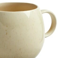 Habitat Evora Set Of 4 Stoneware Mugs - Natural -Kitchen Supplies Store 9421192 R Z003A