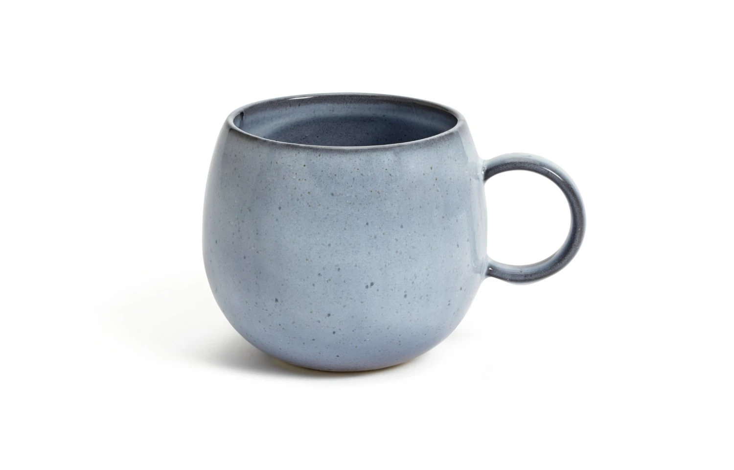 Habitat Evora Set Of 4 Stoneware Mugs - Blue 4 Habitat Evora Set Of 4 Stoneware Mugs - Blue - Image 2