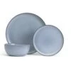 Habitat Evora 12 Piece Stoneware Dinner Set - Blue -Kitchen Supplies Store 9423499 R Z001A