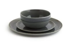 Habitat Evora 12 Piece Stoneware Dinner Set - Green 10 Habitat Evora 12 Piece Stoneware Dinner Set - Green -Kitchen Supplies Store 9424254 R Z002A