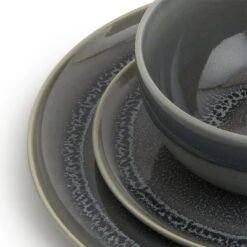 Habitat Evora 12 Piece Stoneware Dinner Set - Green 13 Habitat Evora 12 Piece Stoneware Dinner Set - Green -Kitchen Supplies Store 9424254 R Z005A