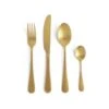 Habitat 16 Piece Gold Stainless Steel Cutlery Set -Kitchen Supplies Store 9437014 R Z001A