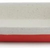 Habitat Ott Red Speckle Large Roaster -Kitchen Supplies Store 9437375 R Z001A