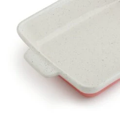 Habitat Ott Red Speckle Large Roaster -Kitchen Supplies Store 9437375 R Z006A