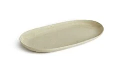 Habitat Evora Stoneware Serving Platter - Natural -Kitchen Supplies Store 9438161 R Z003A