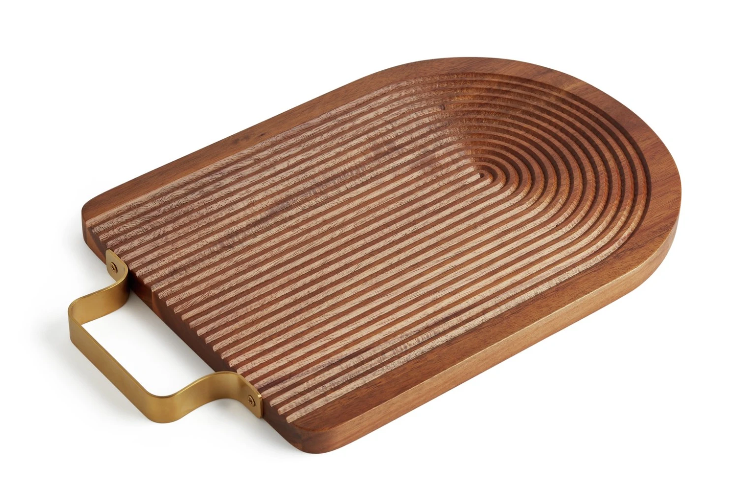 Habitat Acacia Groove Chopping Board 5 Habitat Acacia Groove Chopping Board - Image 3