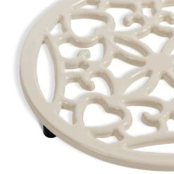 Habitat Cast Iron Trivet - Cream -Kitchen Supplies Store 9492176 R Z003A