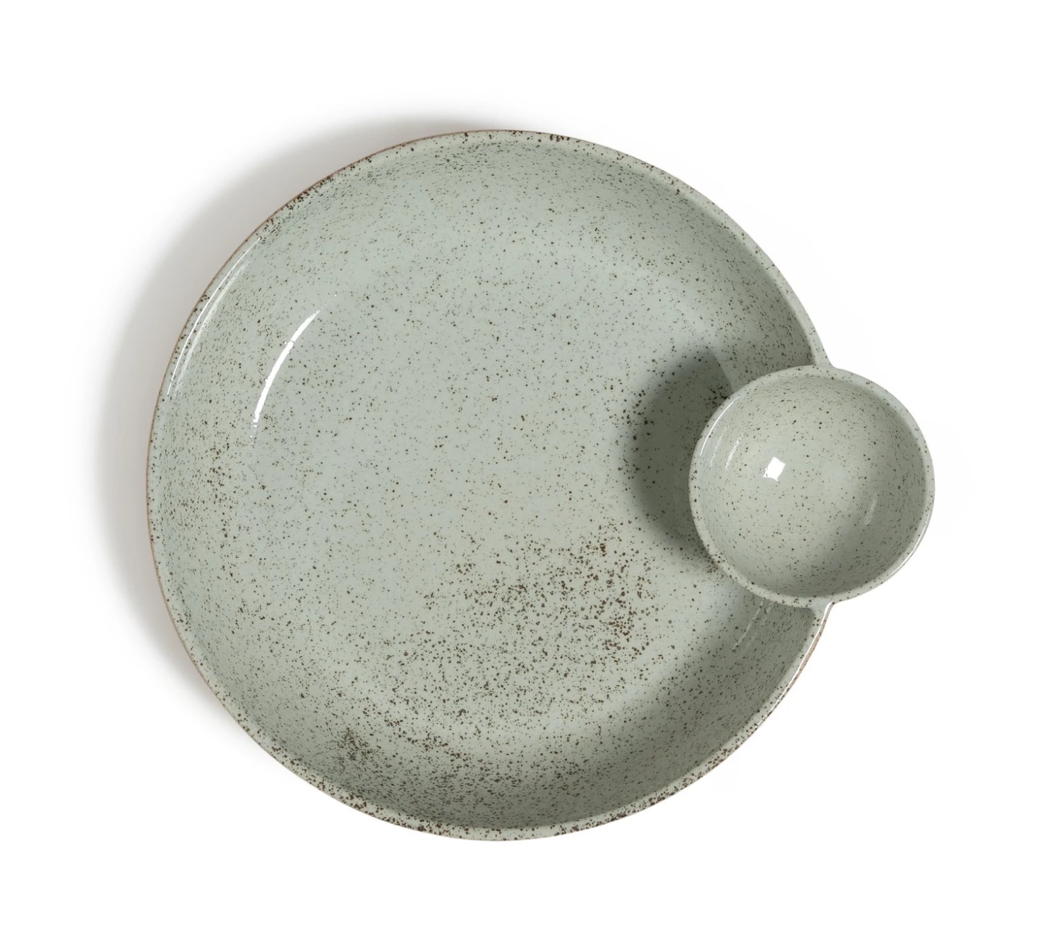 Habitat Mediterranean Stoneware Serve Bowl - Natural 6 Habitat Mediterranean Stoneware Serve Bowl - Natural - Image 4