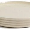 Habitat Evora 4 Piece Stoneware Dinner Plate - Natural -Kitchen Supplies Store 9529551 R Z001A