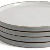 Habitat Speckle 4 Piece Stoneware Dinner Plate - Grey -Kitchen Supplies Store 9529575 R Z001A