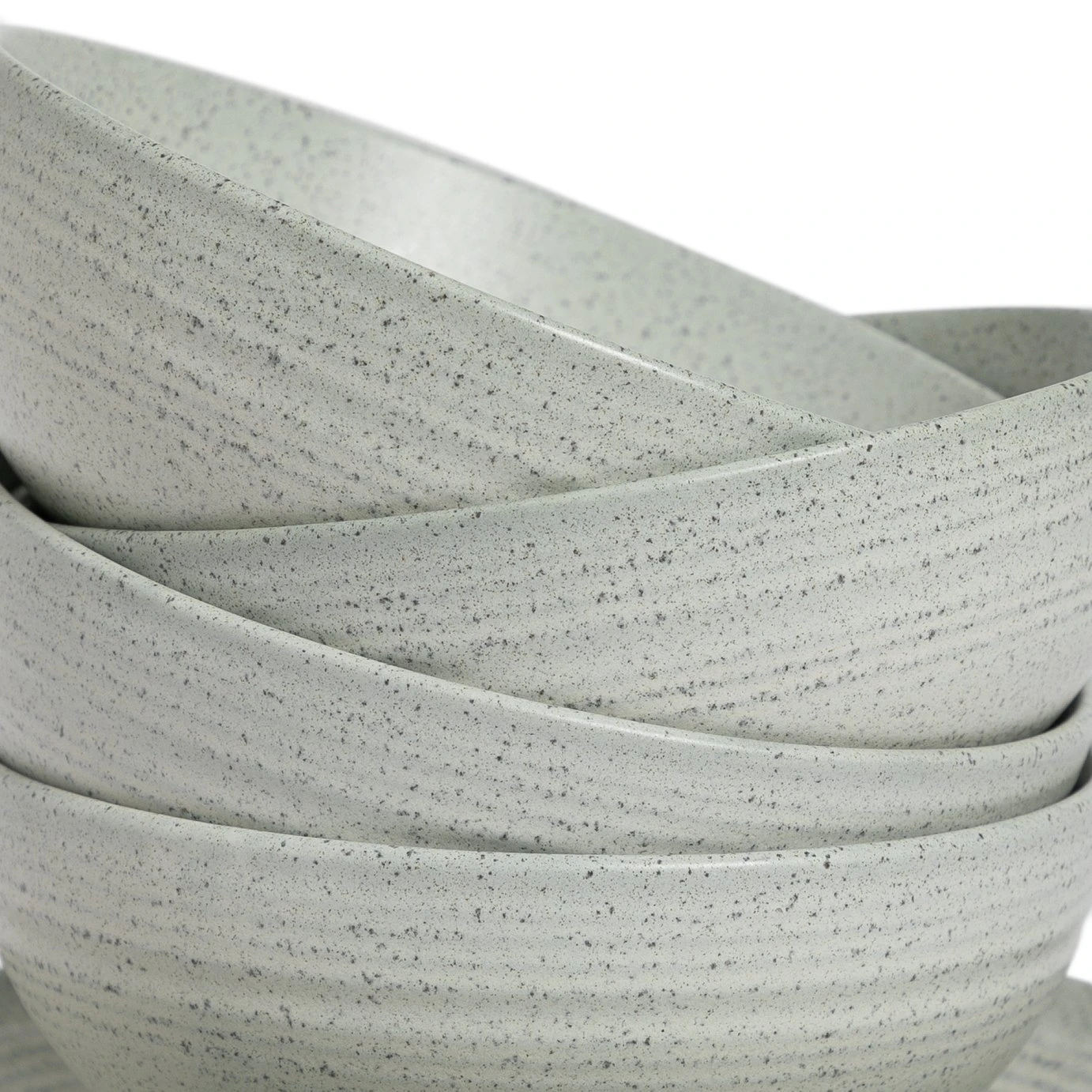 Habitat Textured Ripple 12 Piece Dinner Set - Chalk 7 Habitat Textured Ripple 12 Piece Dinner Set - Chalk - Image 5