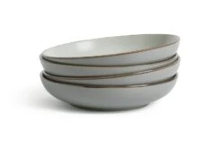 Habitat Speckle 4 Piece Stoneware Pasta Bowl - Grey -Kitchen Supplies Store 9533073 R Z002A