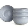 Habitat Evora 4 Piece Stoneware Cereal Bowl - Blue -Kitchen Supplies Store 9537464 R Z001A