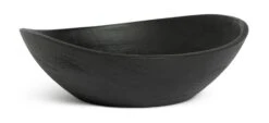 Habitat Mango Wood Serve Bowl - Black -Kitchen Supplies Store 9544062 R Z005A