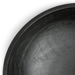 Habitat Mango Wood Serve Bowl - Black -Kitchen Supplies Store 9544062 R Z006A