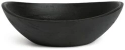 Habitat Mango Wood Serve Bowl - Black -Kitchen Supplies Store 9544062 R Z007A