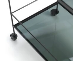 Habitat Monroe Drinks Trolley - Black -Kitchen Supplies Store 9547801 R Z004A