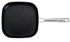 Habitat 24cm Anodised Aluminium Grill Pan - Black -Kitchen Supplies Store 9556380 R Z005A