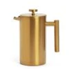 Habitat Double Walled 8 Cup Cafetiere - Gold -Kitchen Supplies Store 9560565 R Z001A