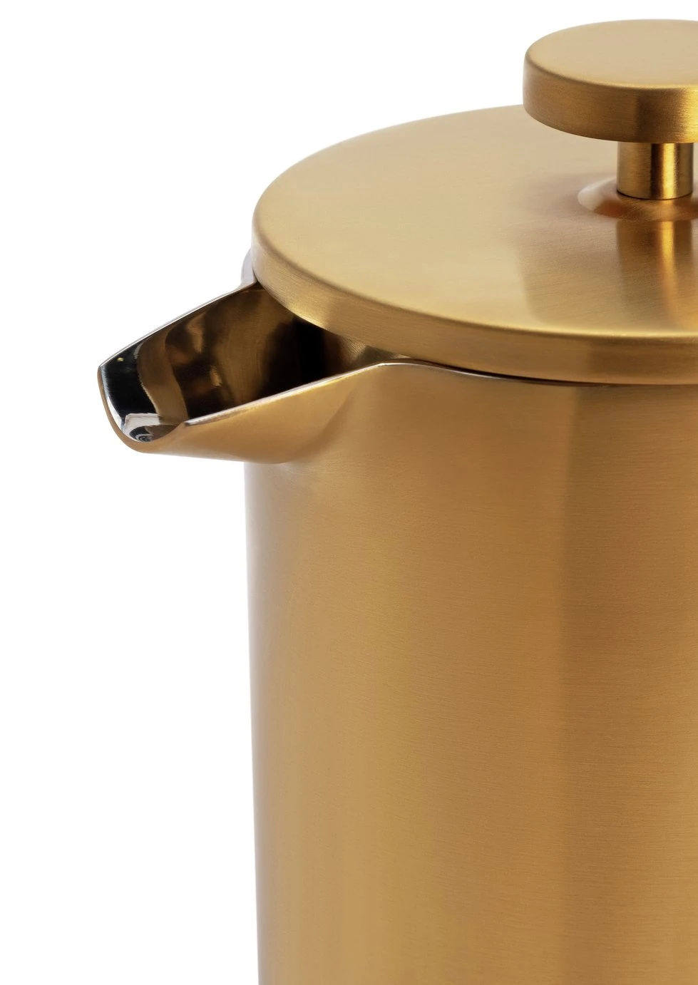 Habitat Double Walled 8 Cup Cafetiere - Gold 6 Habitat Double Walled 8 Cup Cafetiere - Gold - Image 4