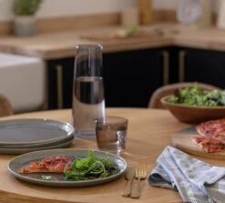 Habitat Evora 4 Piece Stoneware Dinner Plate - Green -Kitchen Supplies Store 9566686 R Z001C